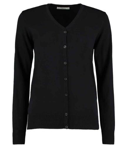 Kus. Kit Lds V Nk Cardigan - Black - 10